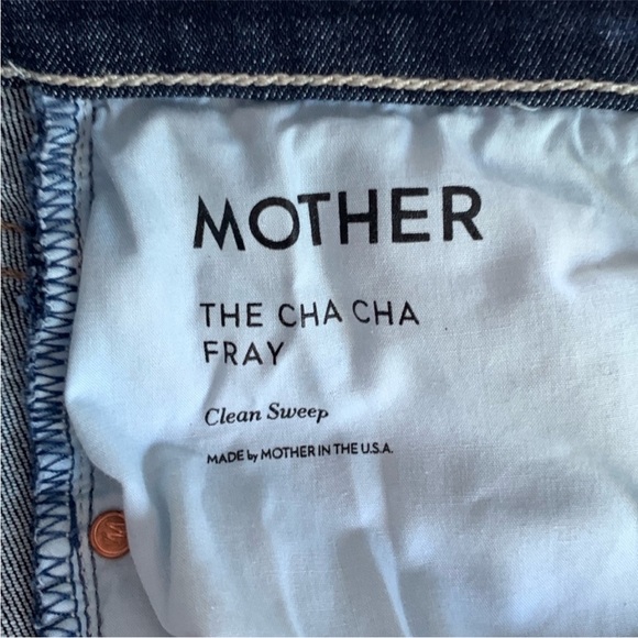 📌 MOTHER The Cha Cha In Clean Sweep Blue Wash Jean - Picture 3 of 10
